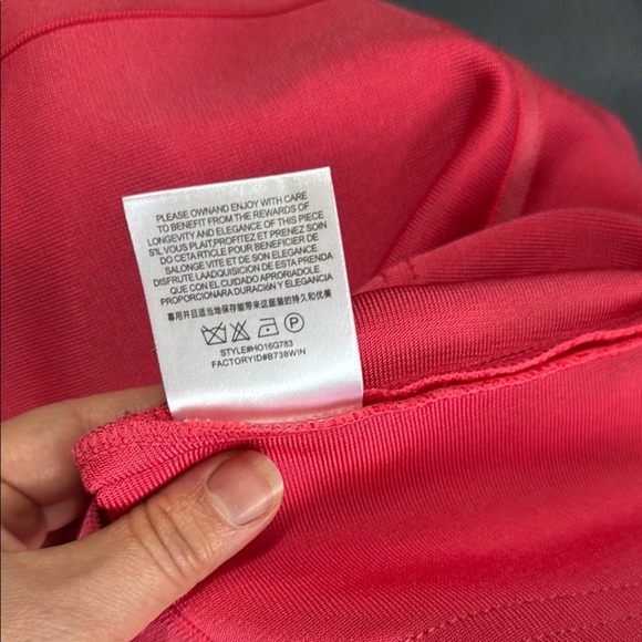 Pink Ruched Halter Mini Dress for Cocktail - Picture 5 of 5